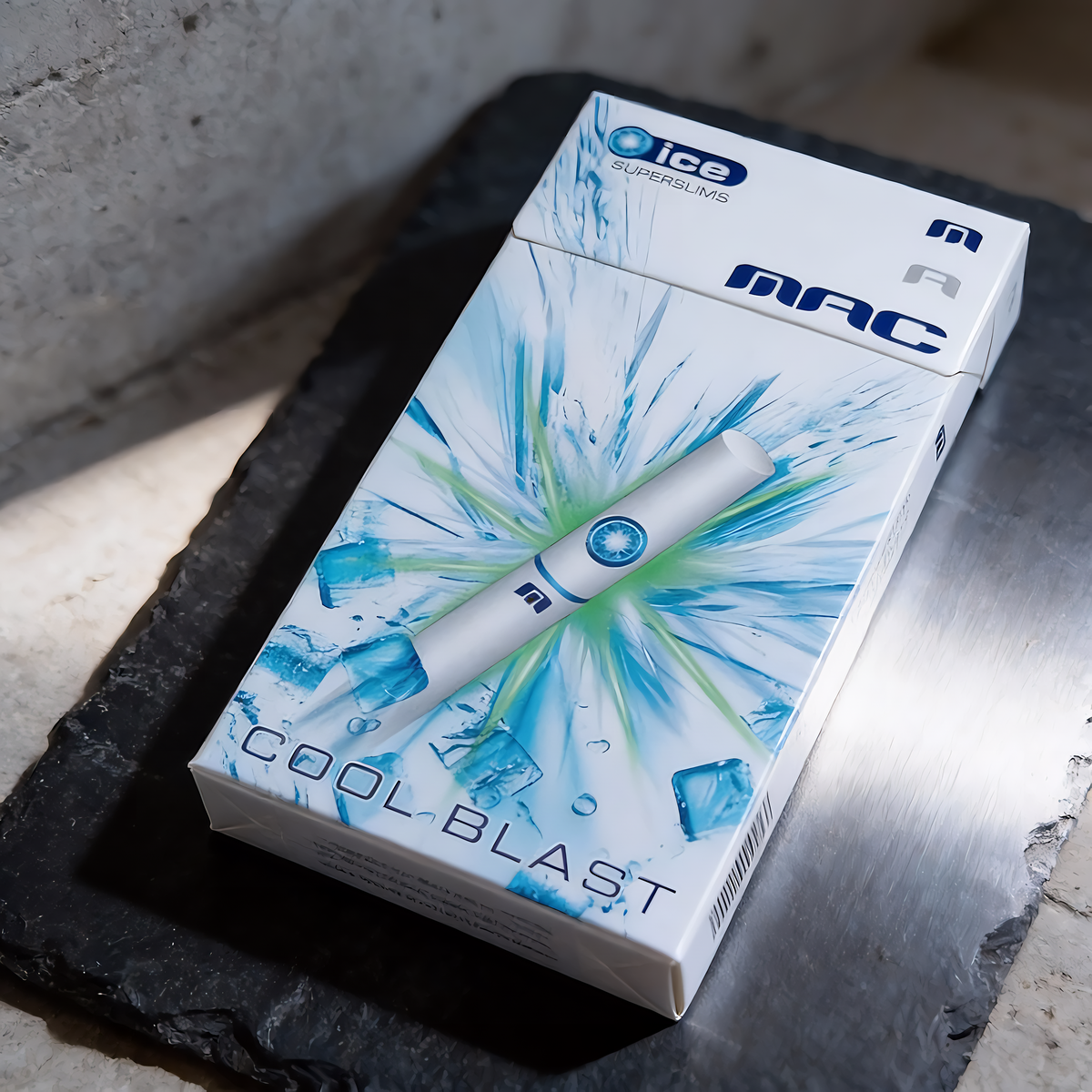 Dear Customers ✨ Today, We Would Like To Introduce MAC's Cigarettes: 1. MAC Cool Blast Superslims 👉🏻 Superslims Menthol Capsule. Intense Icy Coolness With A Mint Burst When Clicked. 😎 Jupiter Price